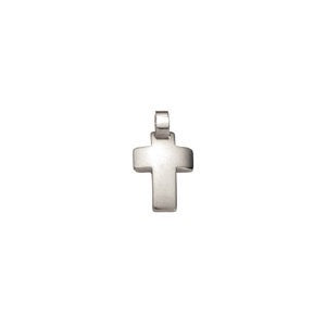 Colgante Cruz 2 cm Enchapado en Plata