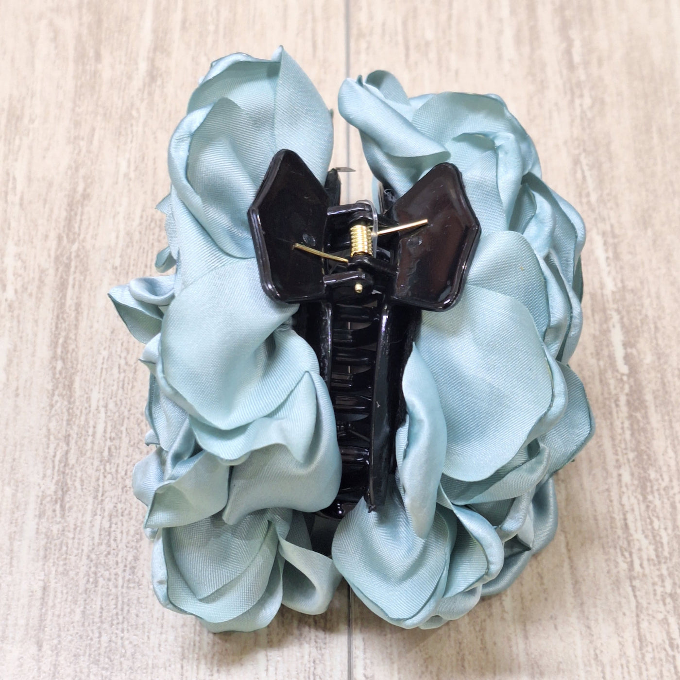 Traba Rosa grande color verde claro