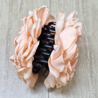 Traba Rosa grande color damasco claro