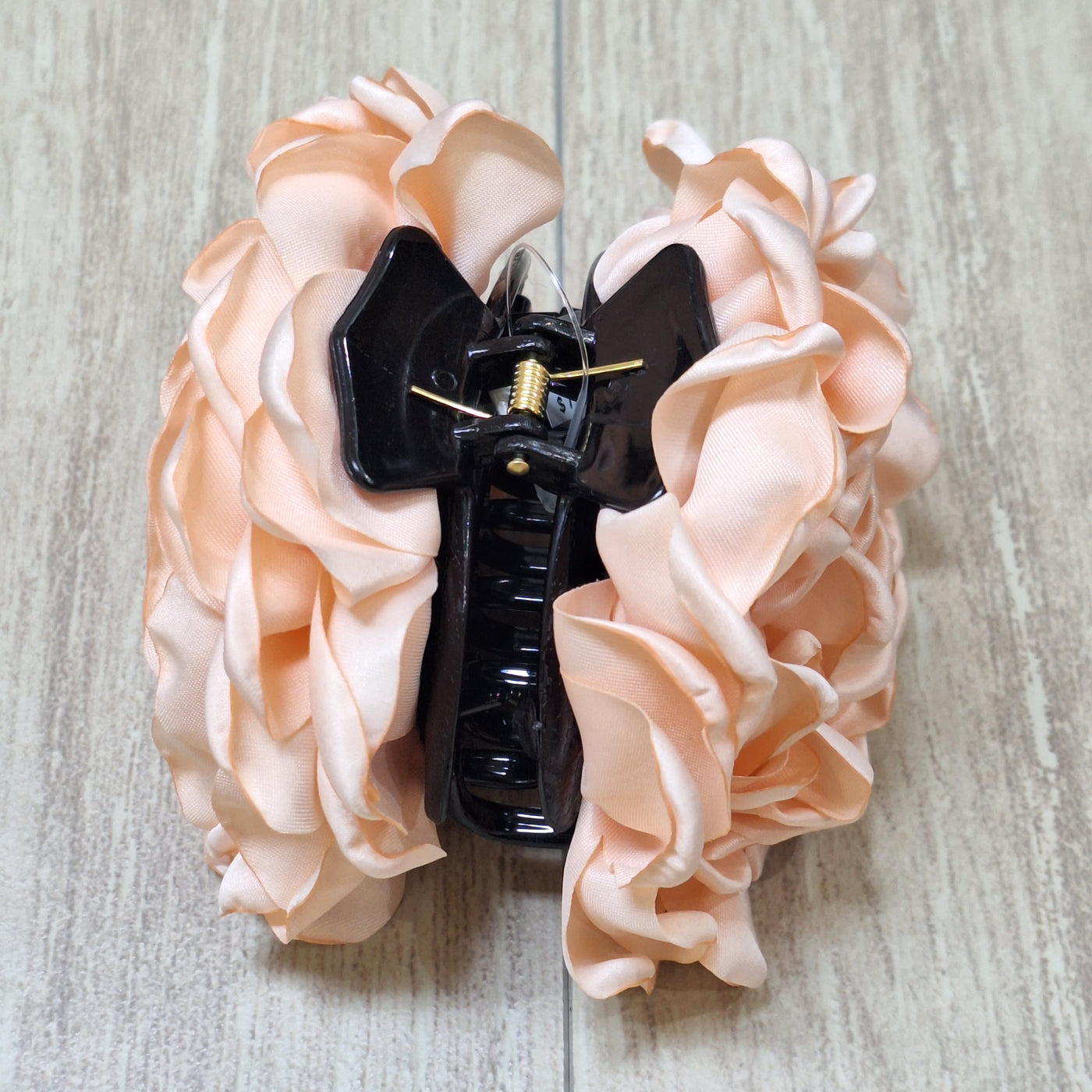 Traba Rosa grande color damasco claro