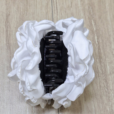 Traba Rosa grande color blanco