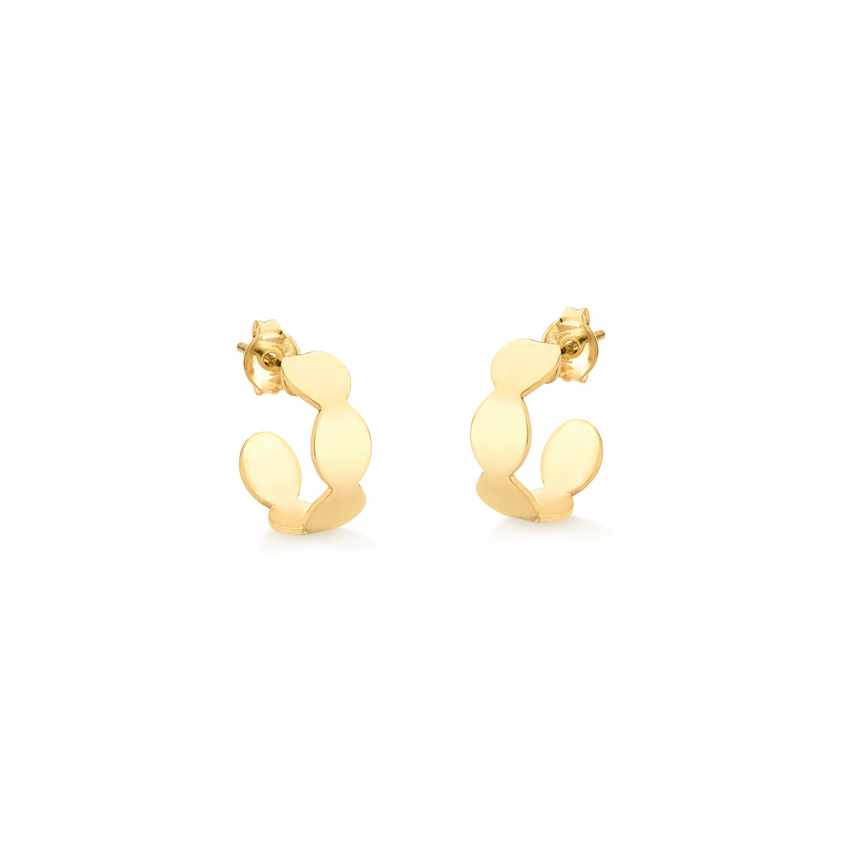 Aro Argolla diseño Enchapado en Oro