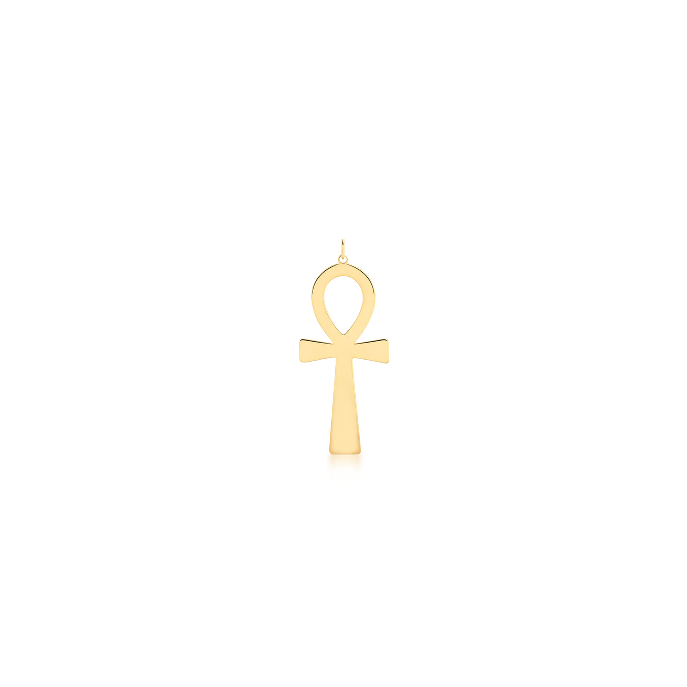 Colgante cruz egipcia 3 cm Enchapado en Oro