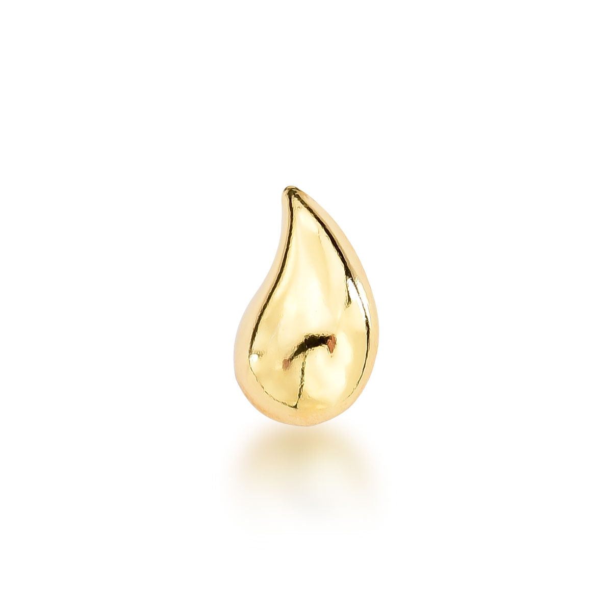 Colgante gota 1,5 cm Enchapado en Oro
