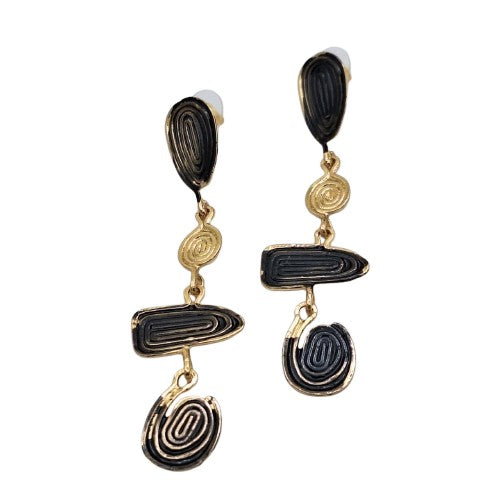 Aro mixto  7 cm largo Bisutería