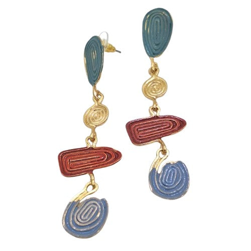 Aro mixto  7 cm largo Bisutería