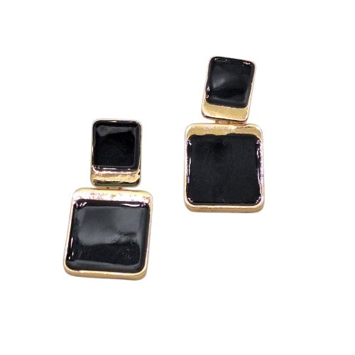 Aro rectangular  4 cm largo Bisutería