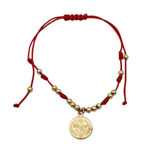 Pulsera hilo rojo San Benito Bisutería