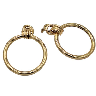 Aro con argolla 4,5 cm largo Bisutería