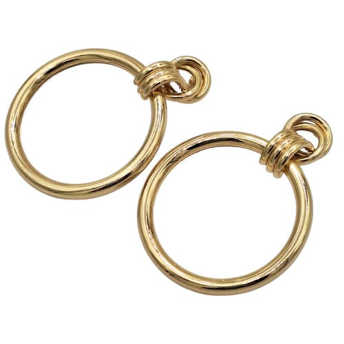 Aro con argolla 4,5 cm largo Bisutería