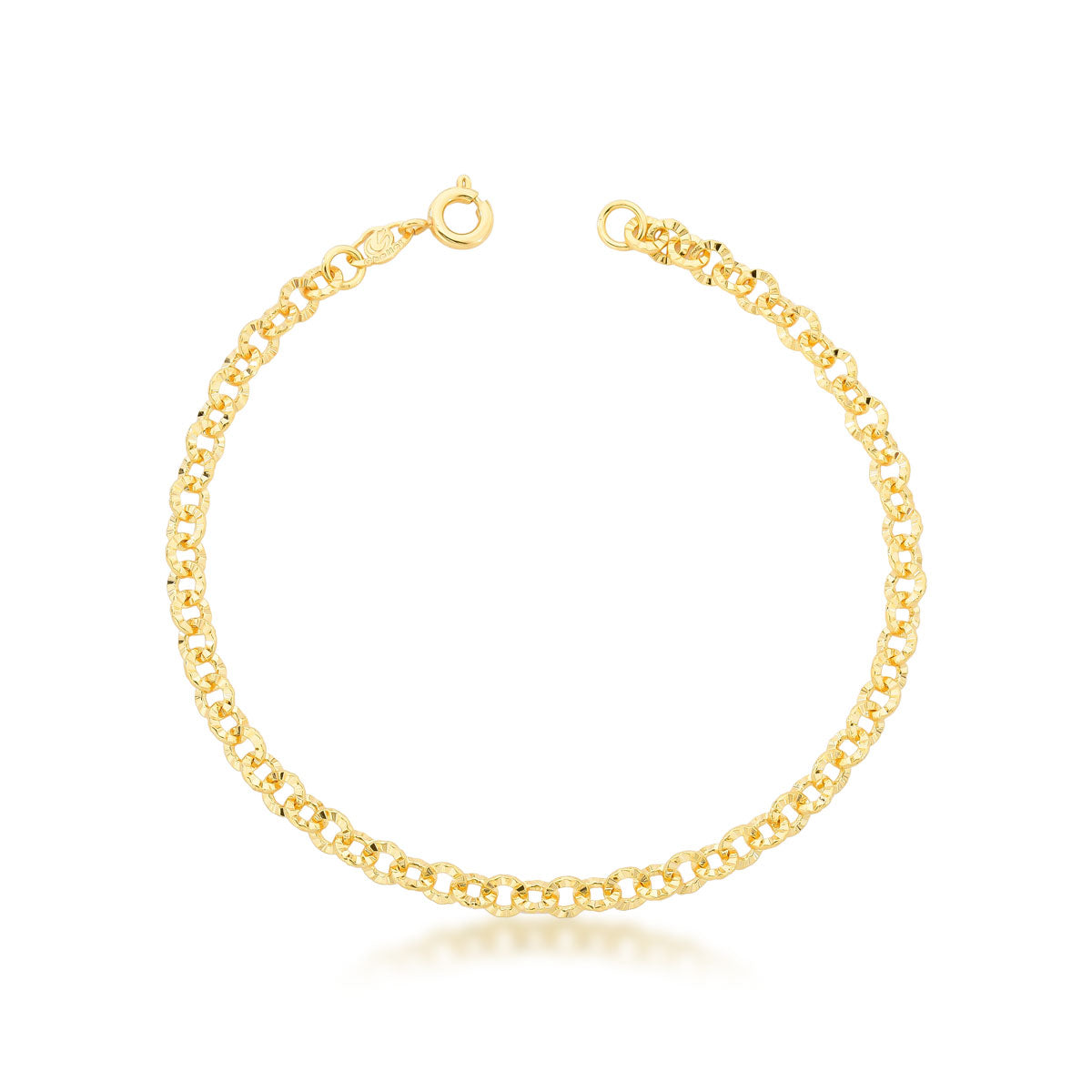 Pulsera  19 cm Enchapado en Oro