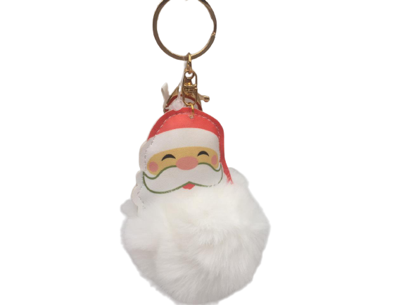 Llavero pascuero blanco 10 cm Bisutería