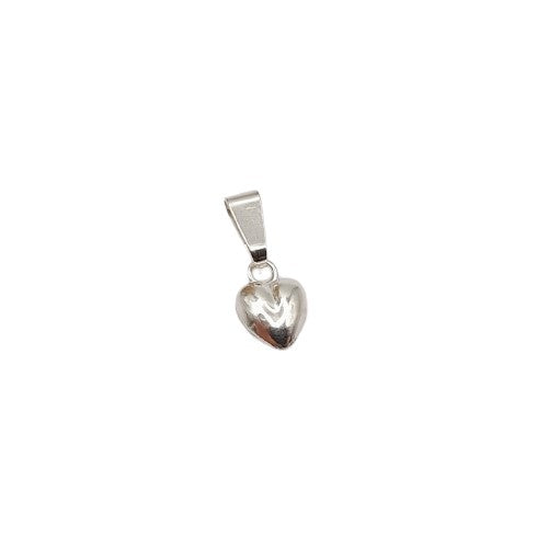 Colgante Corazon 0,8 mm Plata