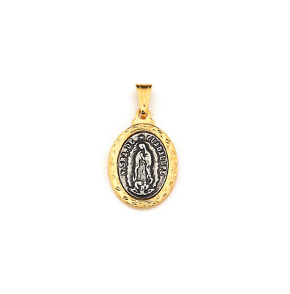 Colgante Virgen Guadalupe 2 cm Enchapado en Oro