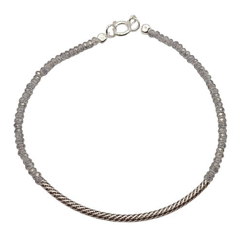 Pulsera 18 cm Plata