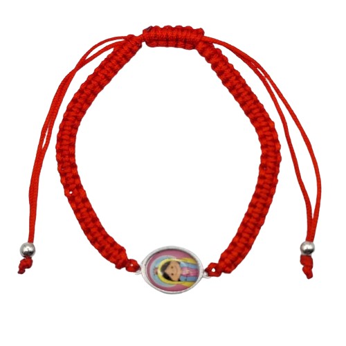 Pulsera Hilo rojo virgencita plis Bisutería