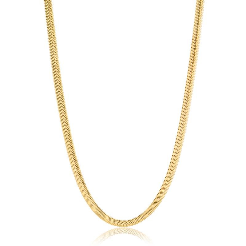 Cadena Cinta Enchapado en Oro