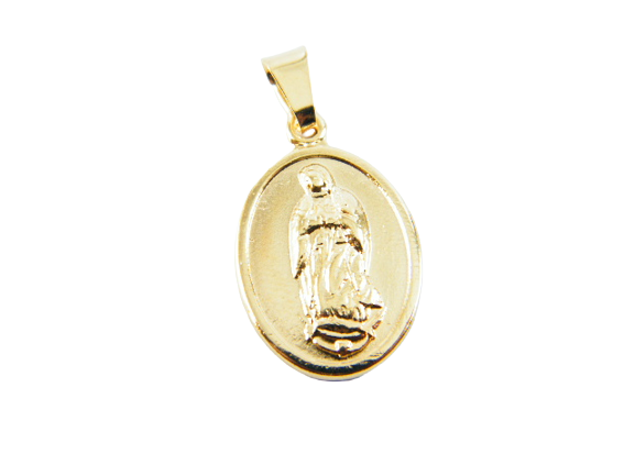Colgante Virgen Guadalupe 2 cm Enchapado en Oro