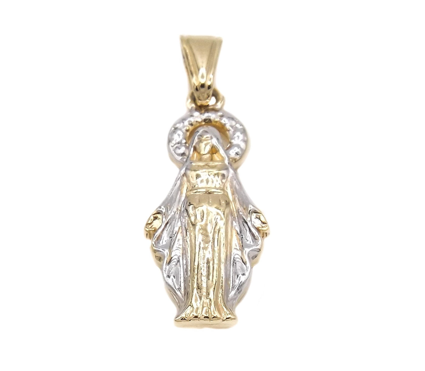 Colgante Virgen de los Rayos 2,5 cm Enchapado en Oro