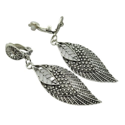 Aro Clip con Strass 6,5 cm largo Bisutería