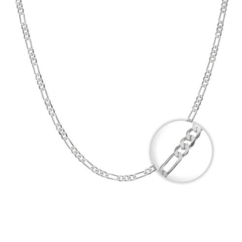 Cadena Delgada 45 cm Plata